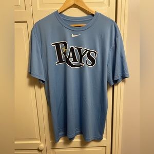 Tampa Bay Rays Nike Dri Fit Men’s T-Shirt Size X-LARGE.